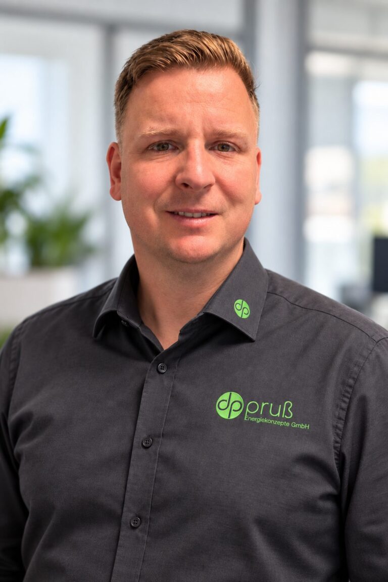 Denis Pruß, Geschäftsführer der Pruß Energiekonzepte GmbH